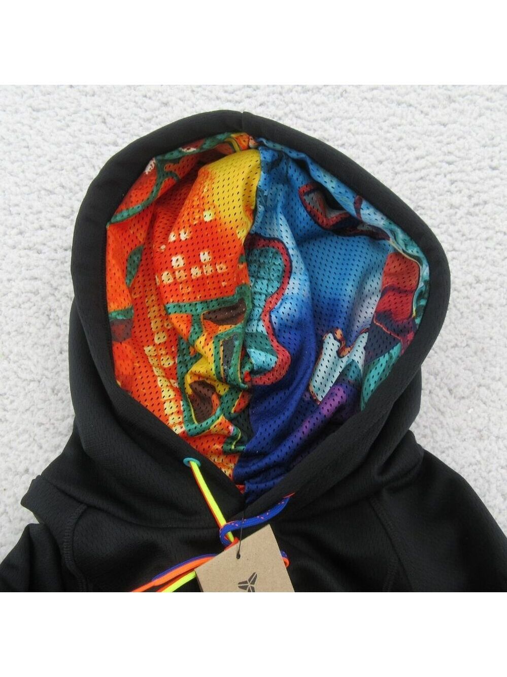 Nike Kobe Therma Fit " What The" Pullover Hoodie Mens Size Large NEW - Picture 10 of 13